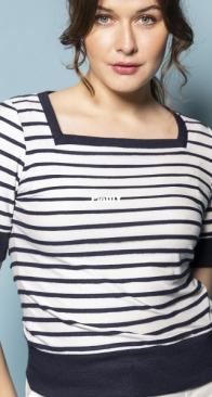 La Maison Victor - Nan T-Shirt - Sizes 34-56 - French, Dutch