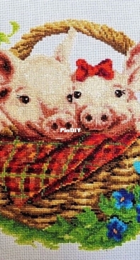 Pigs in a basket.