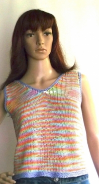 Candy Stripe Vest by Brian Smith - Free