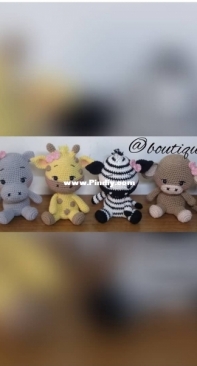 Boutique da jeh - Jessica Tavares - Kit Safari Baby - Portuguese