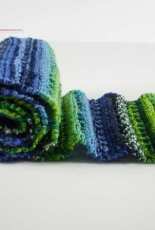 Crinkle Cut Scarf by Frankie Brown /Frankies Knitted Stuff-Free