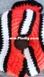 Oodles of Crochet Crafts - Rachel Zain - Doughnut Buddies - Clownfish