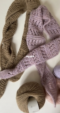 Air Vibe Scarf - Camilla Vibe-Hastrup - Knit Your Vibe