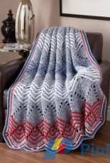 Mary Maxim - 99102N - Home For The Weekend Throw