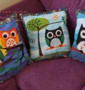 Cross Stitch - Happy Owls (3D 100% Printed)