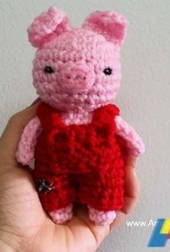 Amigurumi To Go-Sharon Ojala - Three Little Pigs -Free