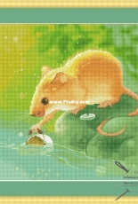 Glert Stitch - Mouse With a Kettle by Valentina Svetlova