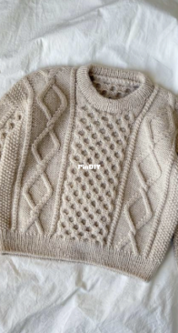 Dagmar Sweater Junior - Mette-Wendelboe Okkels - PetiteKnit