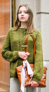 Brescul Cardigan by Natalie Pelykh