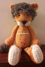 My first crochet lion
