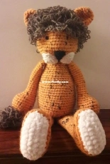 My first crochet lion