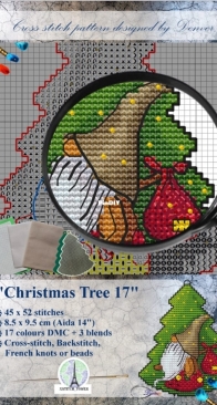 Xstitch Tower - Christmas Tree 17 by Elzbieta Wrzalik / Denver