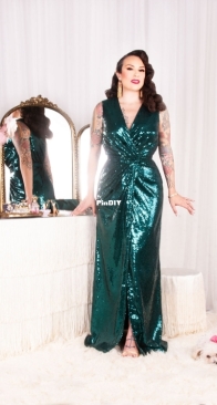 Charm Patterns - Hollywood Dress - Sizes 2-20 and 18-34