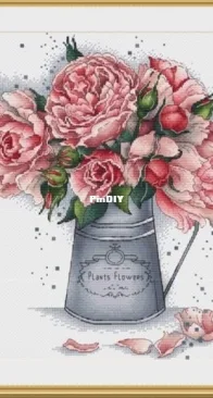 SA-Pattern - English roses by Svetlana Sichkar