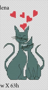 Cats in Love by Selena XSD