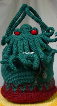 Elzeblaadje - Alice Bakker-Sicking - Cthulhu Handbag - Free