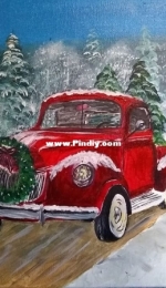 I paint