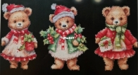 Les Petites Croix De Lucie - Christmas Bears