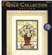 Dimensions - The Gold Collection Petites 65006 White Rose Still Life XSD