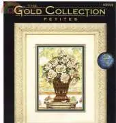 Dimensions - The Gold Collection Petites 65006 White Rose Still Life XSD