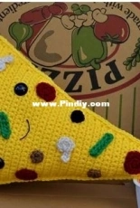 3am Grace Designs - Donna Vasquez Beavers and Michaelene Nelson - Pizza Kawaii Cuddler