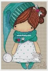 EB Design Magic Dolls - Emerald by Mila Vozhd and Ekaterina Gafenko