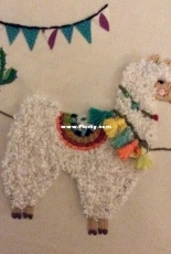 Embroidery lama