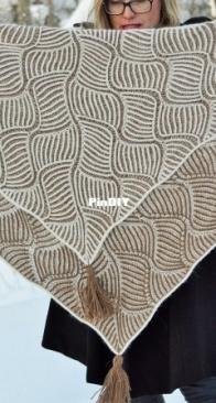 Friendland Blanket-Shawl by Raina K