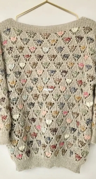 Blouse 2 by Tine Rousing - Knitthing