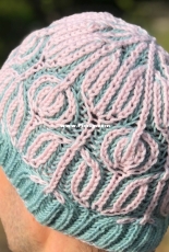 Flower Brioche Hat- Short version by Jonatan Tollow-Free