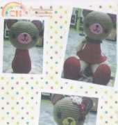 Jamecrochet - Bear strawberry - Thai