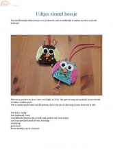 Carins Creaties - Carin van Kuijk  - Owl Key Cover Cozy - Dutch- Free