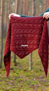 Spring Rhapsody Shawl by Agata Mackiewicz