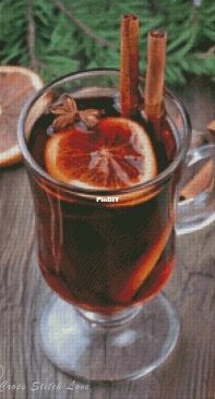 Cross Stitch Love - Mulled Wine by Maria Pulinovich