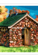 Better Cross Stitch - Stone Hut - Free