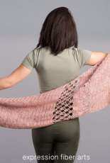 Expression Fiber Arts - Kristina Smiley - Rose Garden Shawl
