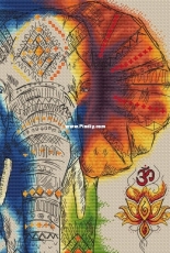 The Rainbow Elephant - Om by Yana Golovanova