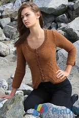 VADIS designs -Curved Hem Cardigan by Vladimira Ilkovicova