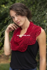 Edie Eckman - Crimson Cowl - Free
