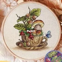 My Embroidery - Made for You Stitch - Cup Gifts of the Forest by Alina Ignatieva / Ignatyeva XSD