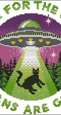 Here For the Cats by Emma Congdon from Cross Stitch with Cattitude PCS + XSD