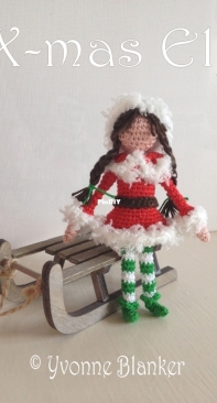 Yvonnes Crochet Art - Yvonne Blanker - X-Mas Elf - Dutch