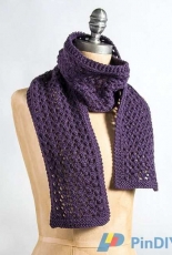 Extra Quick and Easy Scarf by Virginia Sattler-Reimer-Free
