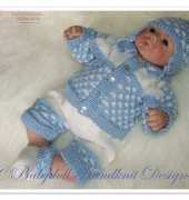 babydoll handknit F30 short and jacket 16-22