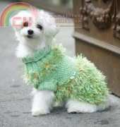 Lion Brand Yarn-50570-Turtleneck Dog Sweater-Free