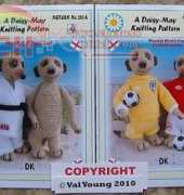 Meerkat and Football/Judo outfits Daisy-May 286A 286B
