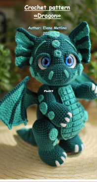 Toys Metlina Elena / Mari Shka My Toys - Elena Metlina / Marina Mikhalka - Dragon
