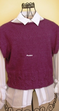 Slipover Purple Light by Claudia Finlay-Free