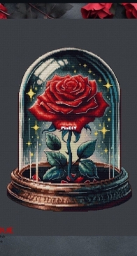 Feerique Cross Stitch - Flower of Love
