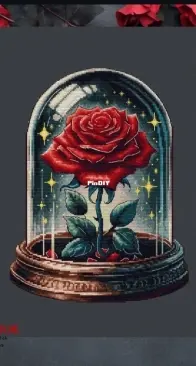 Feerique Cross Stitch - Flower of Love